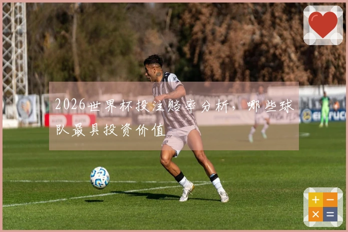 2026世界杯投注赔率分析，哪些球队最具投资价值